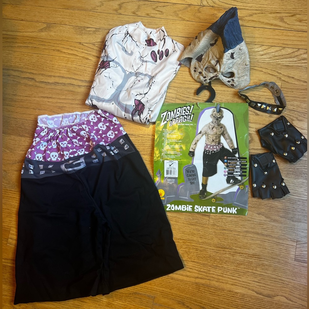 Zombie Skate Punk Halloween Costume